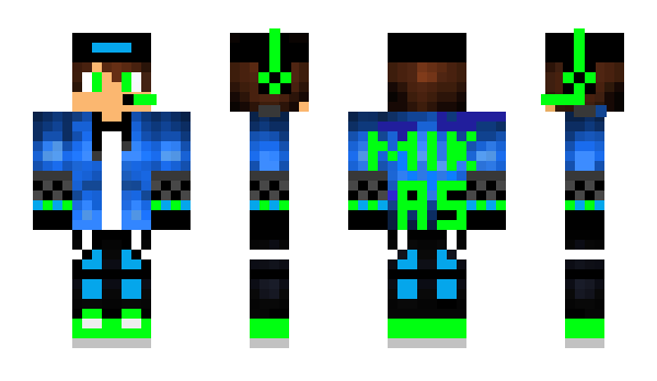 Minecraft skin MikasKinas