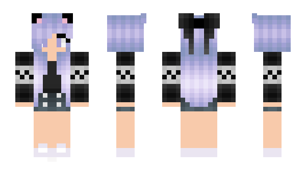 Minecraft skin RainbowKitty_45