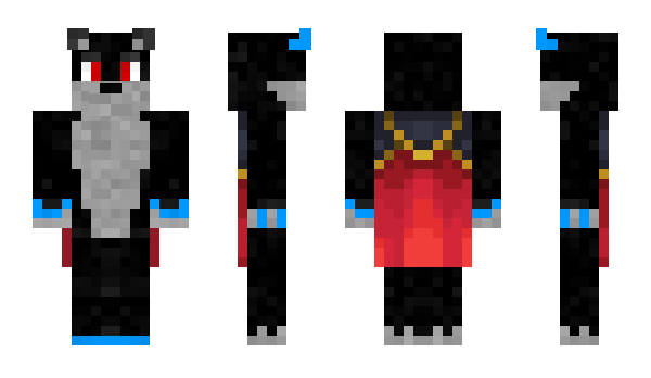 Minecraft skin Nidi_Sinikorva