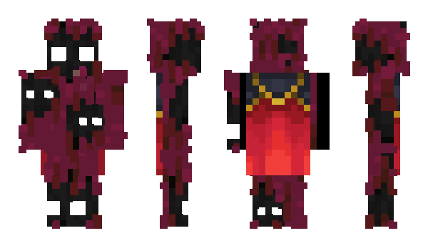 Minecraft skin Draconuz