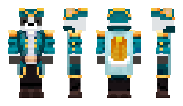 Minecraft скин по нику CaptainSmurph