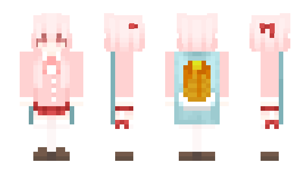 Minecraft skin ILOVETOU