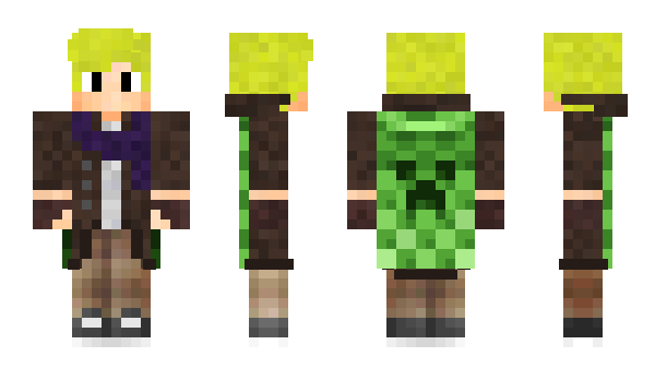 Minecraft skin Zarty