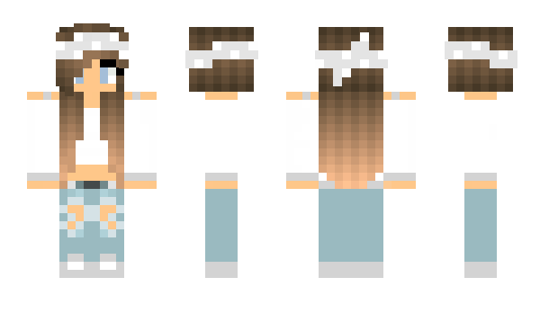 Minecraft skin Julinda