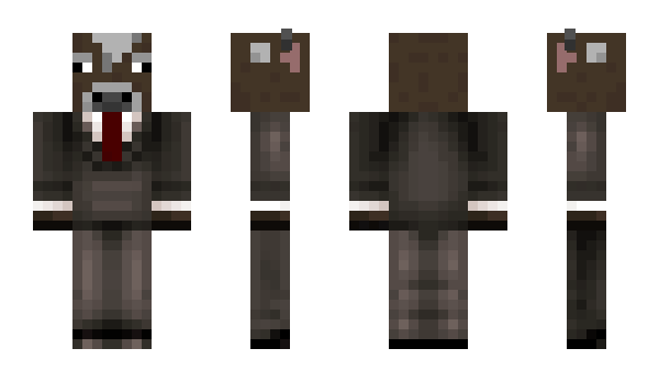 Minecraft skin WickedCowz