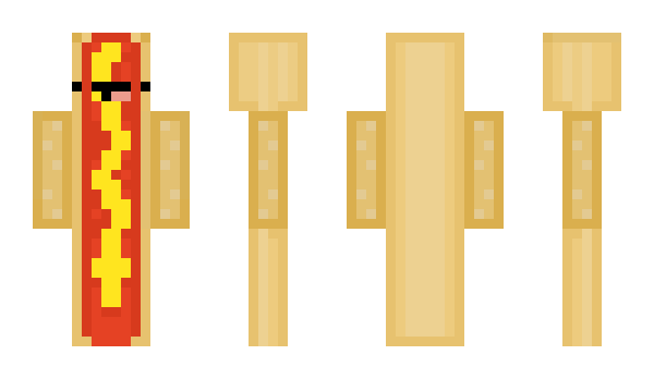 Minecraft skin Hotdogman123