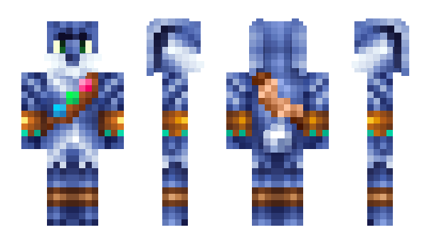 Minecraft skin Sil3nl