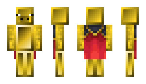 Minecraft skin Yellowjake