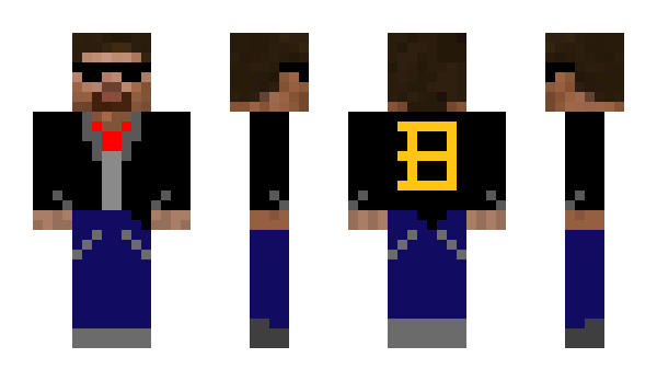 Minecraft skin mrbmine