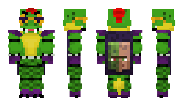 Minecraft skin Montgomerry