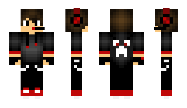 Minecraft скин по нику Anexius