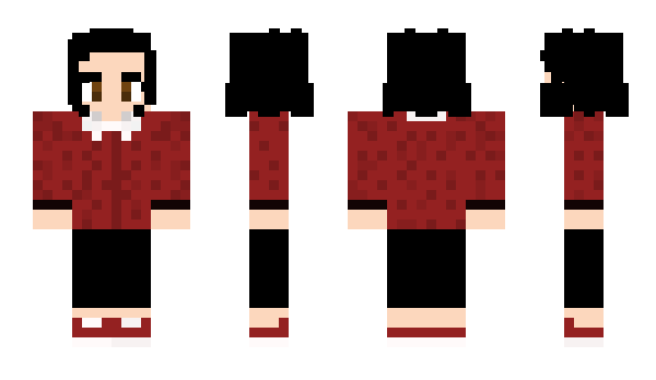 Minecraft скін по ніку Anne_F