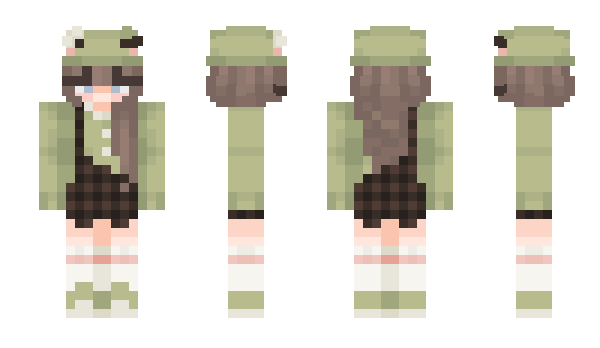 Minecraft skin Mrs_Justa