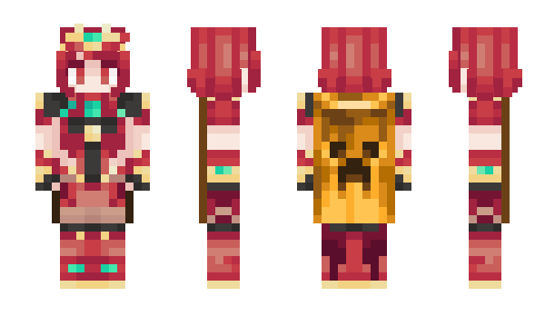 Minecraft skin Pyraahh