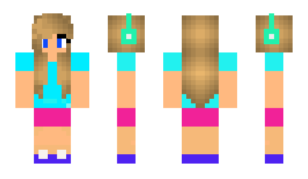 Minecraft skin AmandaPanda03