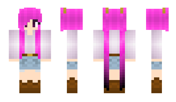 Minecraft skin PrincessLisa