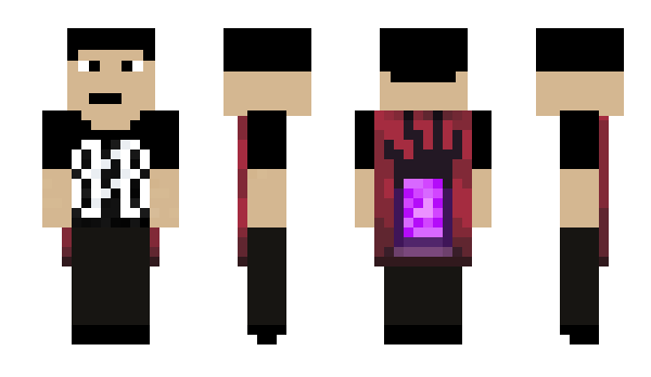 Minecraft skin pisol