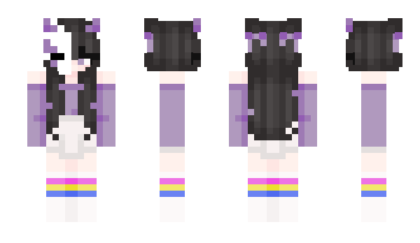 Minecraft skin PurplePan