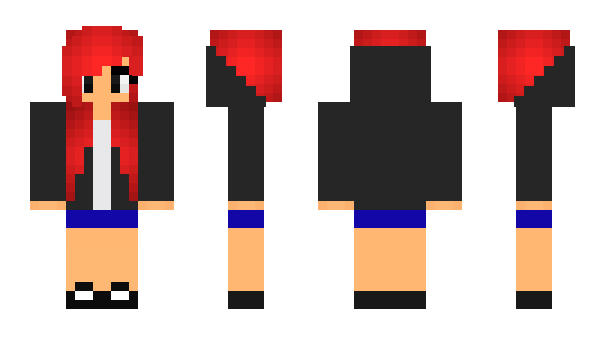 Minecraft skin Little_Foxie