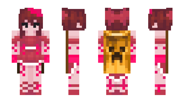 Minecraft скін по ніку CreeperCot