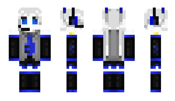 Minecraft skin DodgerMax