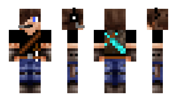 Minecraft skin JQN