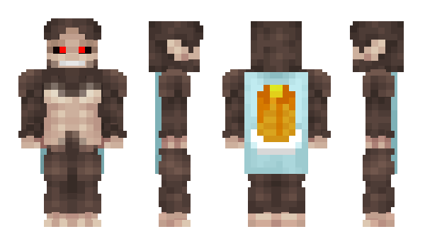 Minecraft skin TitouanBestial
