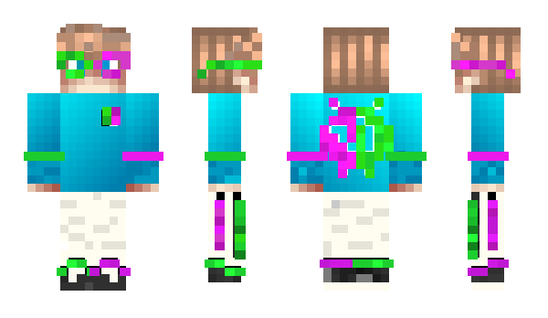 Minecraft skin Alex_quing53