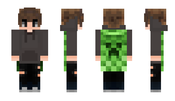 Minecraft skin Mvnuu