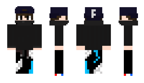 Minecraft skin Neflon