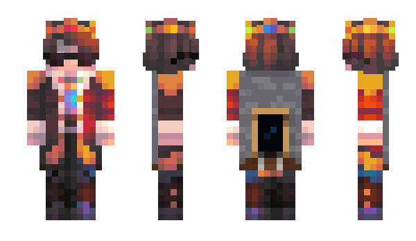 Minecraft skin Fropik
