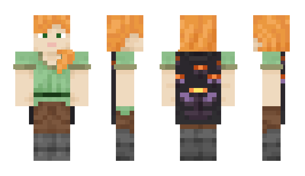 Minecraft скин по нику Midnight_Krueger