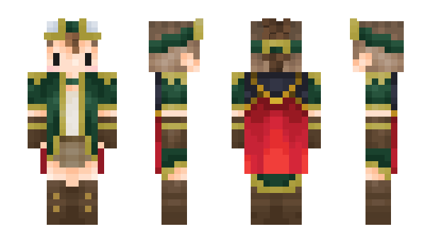 Minecraft скин по нику TheGeckoLV