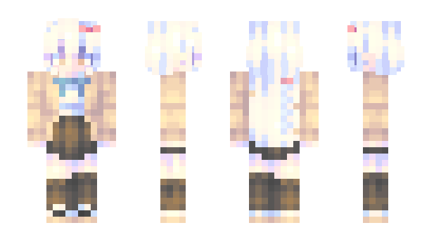 Minecraft skin CutieVanity