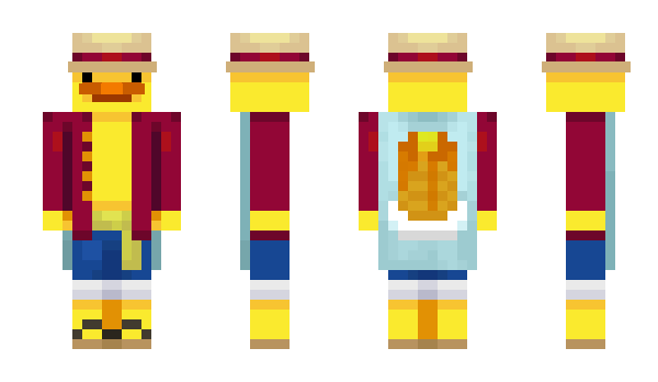 Minecraft skin Bagabund