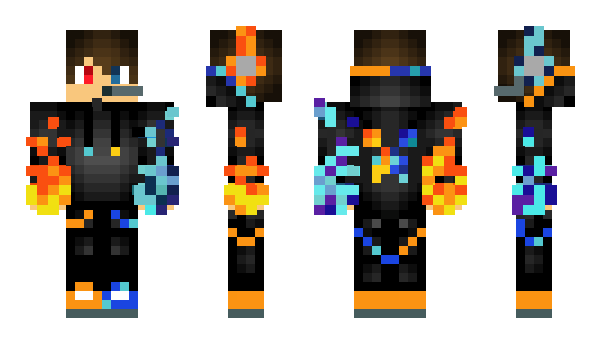 Minecraft skin Sepreme