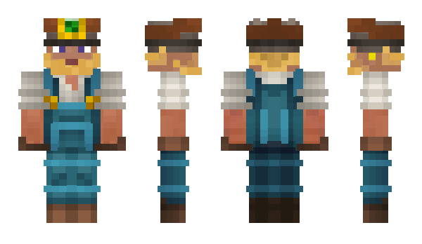 Minecraft skin MysticMinerYT