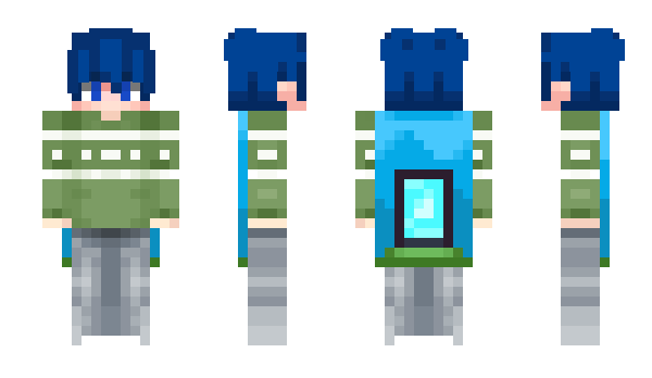 Minecraft скін по ніку _ItsZfive