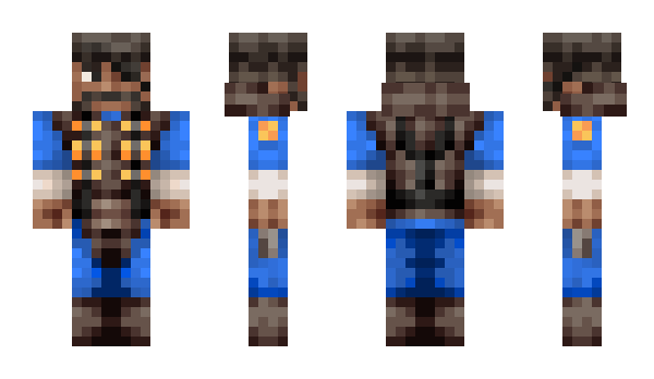 Minecraft skin pekel