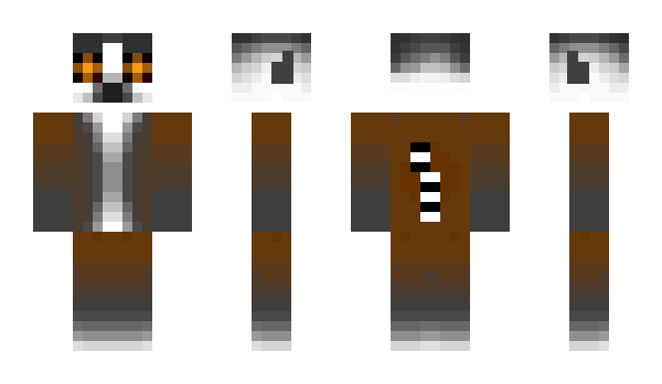 Minecraft skin Lemur