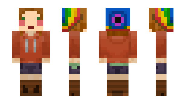 Minecraft skin mikuns