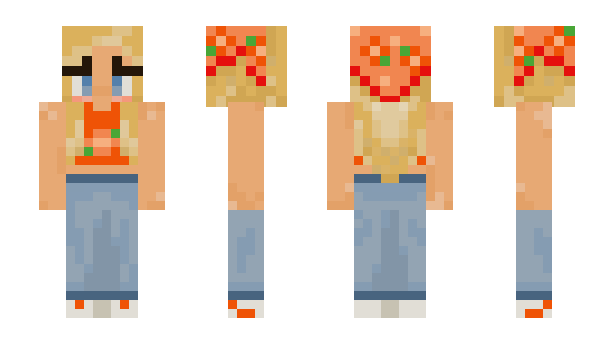 Minecraft skin Amelia22