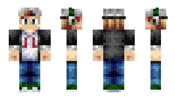 Minecraft skin Kleinronster