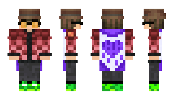 Minecraft skin happyk_s