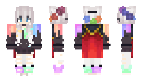 Minecraft skin Luckiiistarr