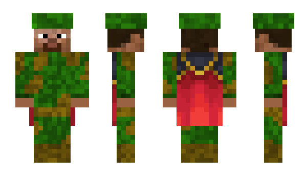 Minecraft скін по ніку VAtreasurebookMP