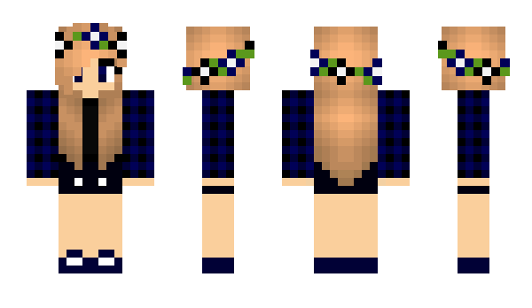 Minecraft skin Miss_Kotik