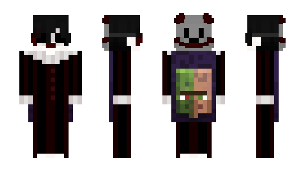 Minecraft скин по нику Popoua