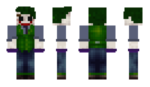 Minecraft skin JokerHi