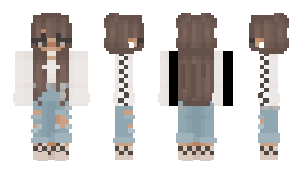 Minecraft skin lunastell06